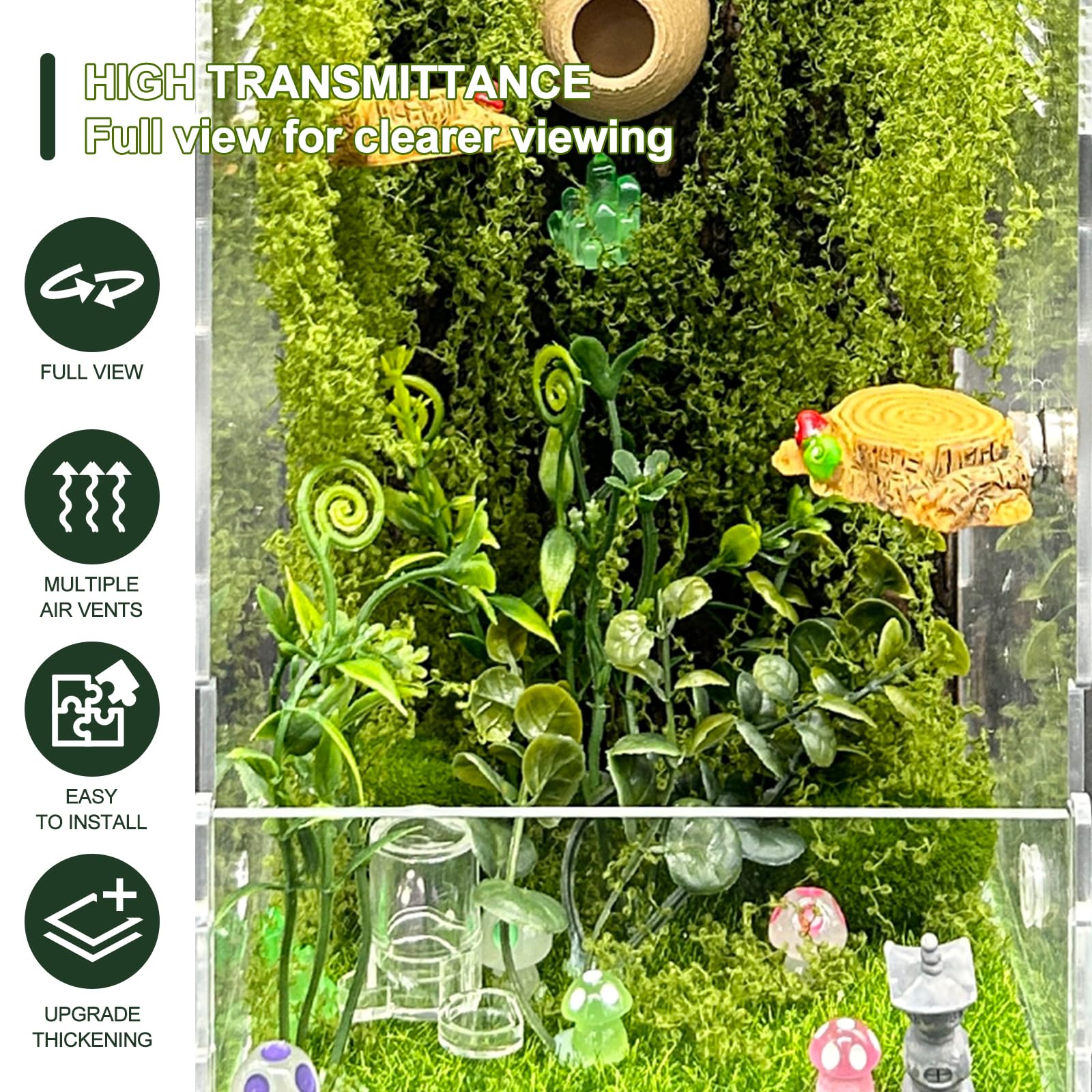 KFPSHLQE dispensador-agua-araña: acceso fácil a hidratación durante el juego.