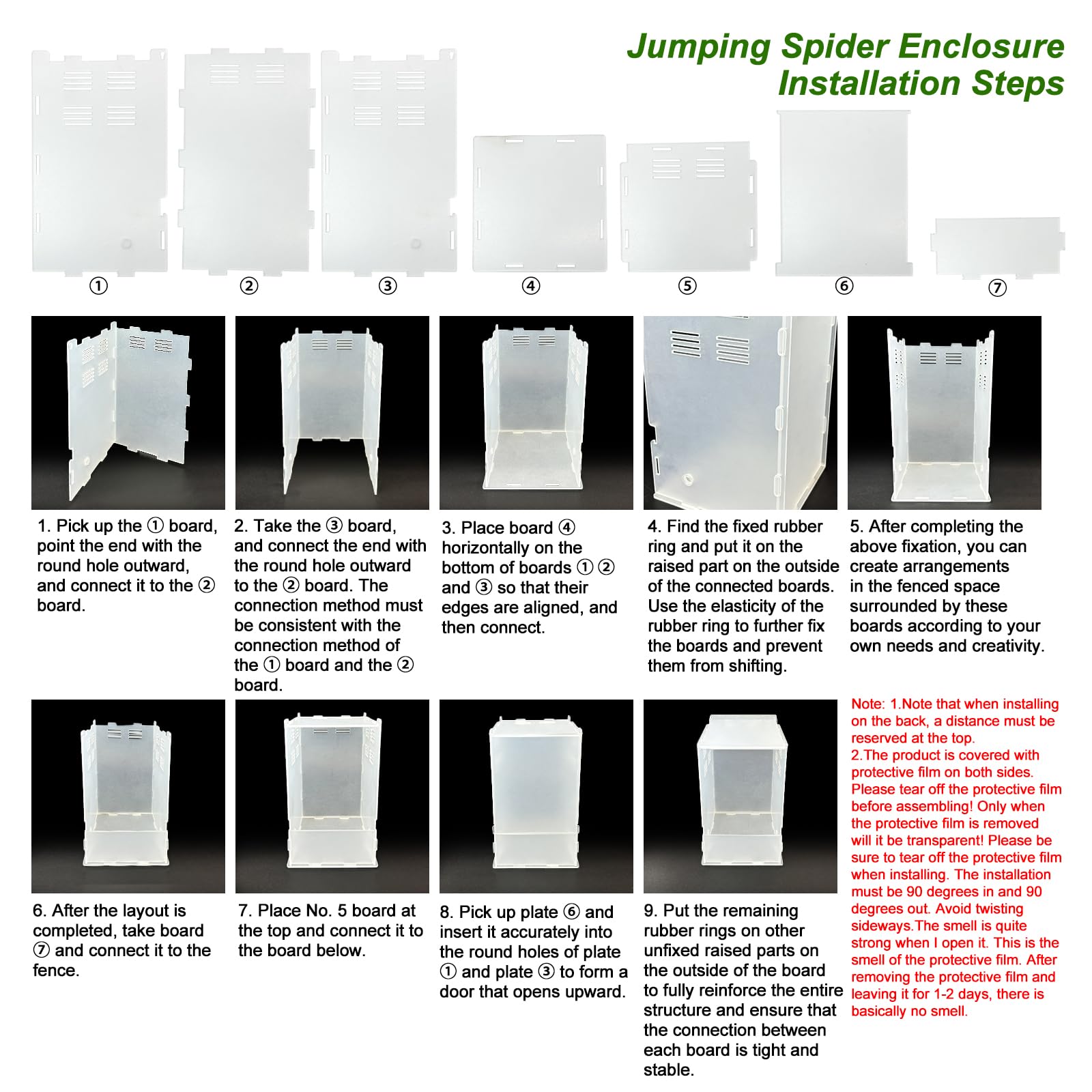 KFPSHLQE setas-fosforescentes: iluminación suave para ambiente nocturno.