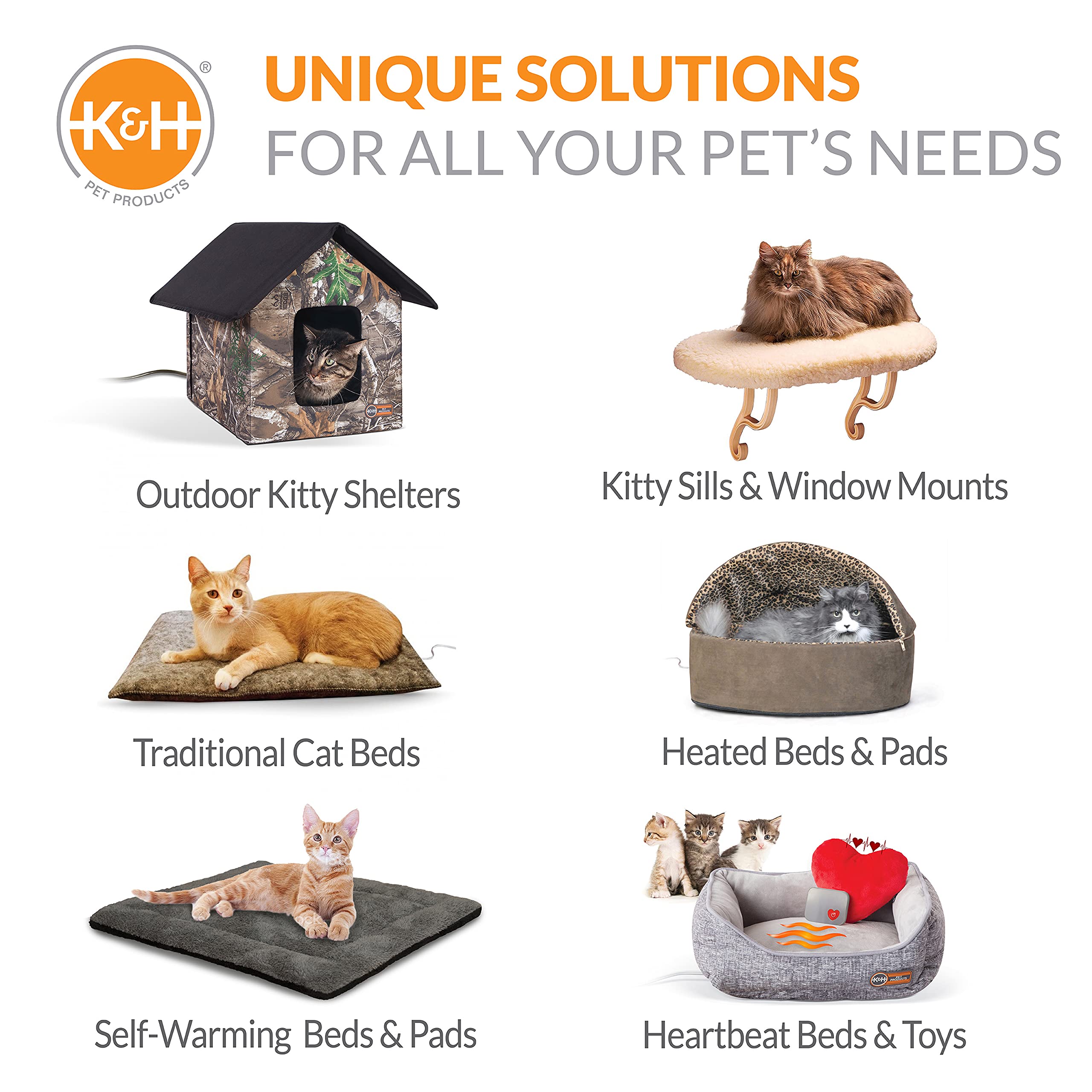 K&H EZ Mount Penthouse, diseño plegable para guardar cuando no se usa