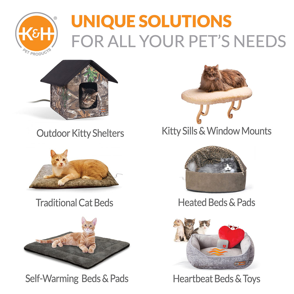 K&H EZ Mount Penthouse, diseño plegable para guardar cuando no se usa