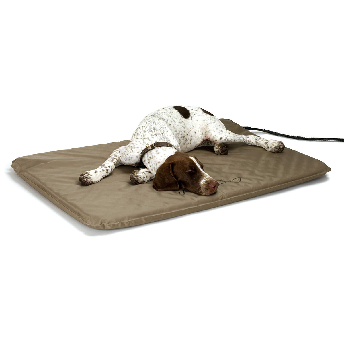 K&H Lectro-Soft cama caliente exterior para perros grandes o gatos, base ortopédica suave.