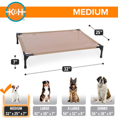 K&H Pet Products Funda Desmontable y Lavable para limpieza rápida