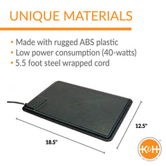 Funda lavable para la almohadilla de gato K&H, limpieza fácil al aire libre