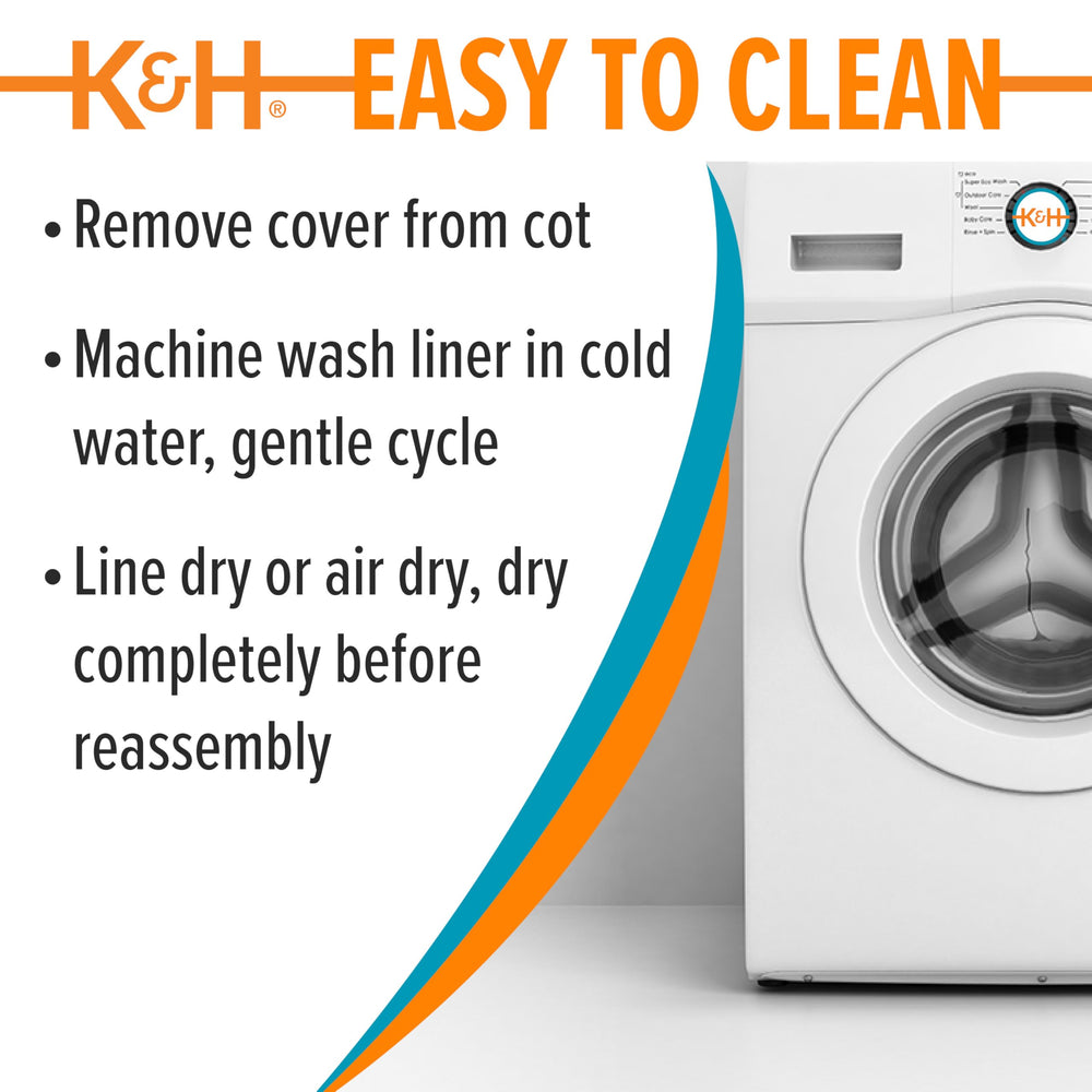 Diseño confiable de K&H Pet Products para tu compañero.