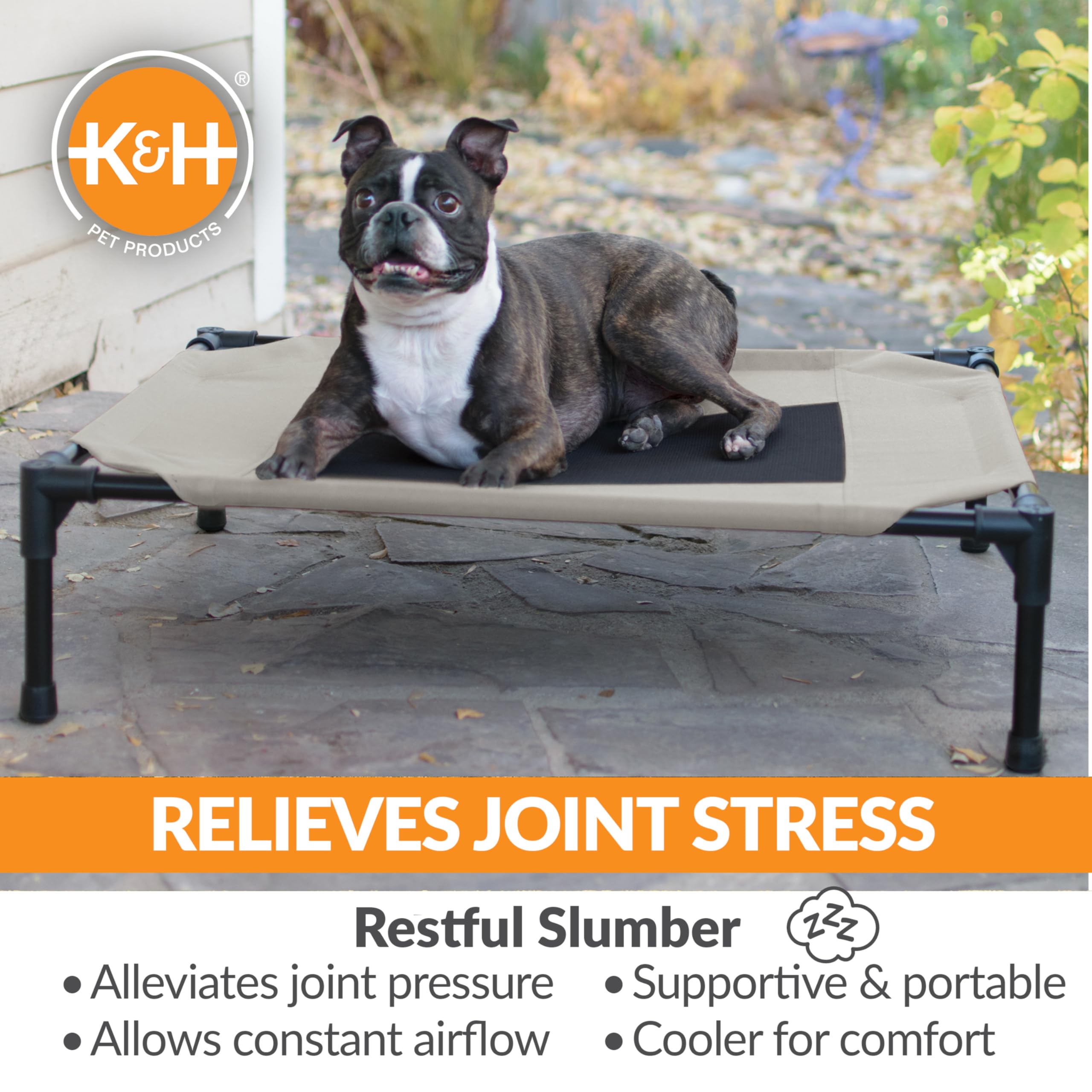 Estructura metálica resistente de K&H para soporte seguro.