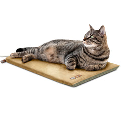 K&H Thermo-Kitty Mat: cama calefactable para interior, descanso cálido para gatos.