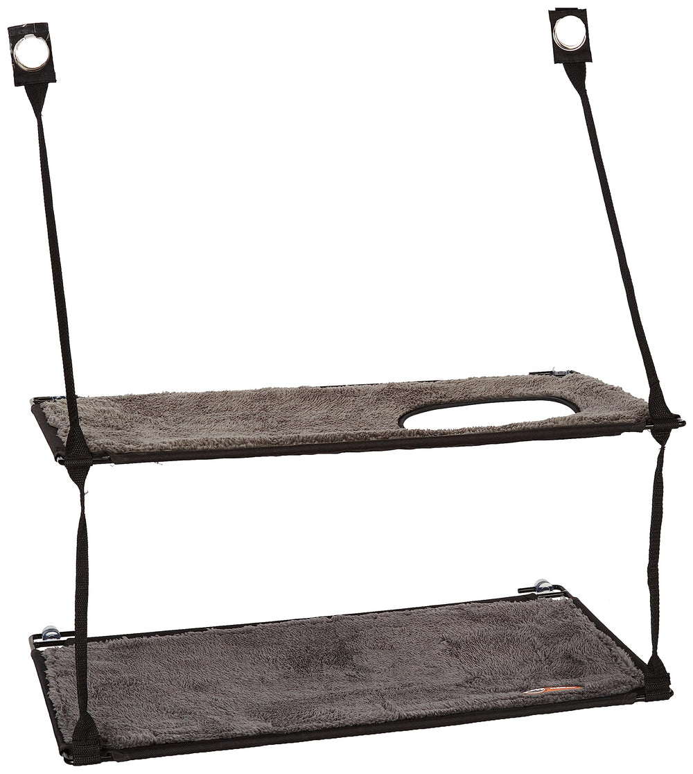 K&H EZ Mount Doble Pila Silla Ventana Gato 4: funda lavable y fácil limpieza.