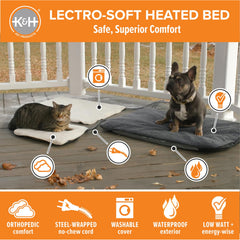Funda lavable suave para Lectro-Soft, facilita el mantenimiento de la cama.