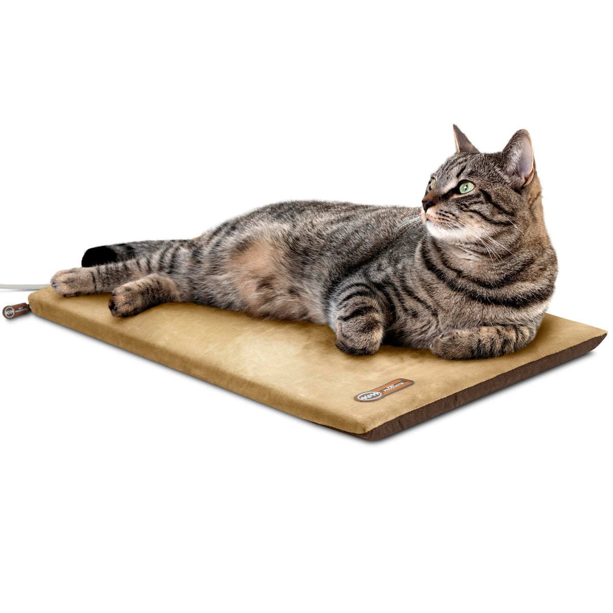 K&H Thermo-Kitty Mat ofrece superficie cálida para gatos en interiores.