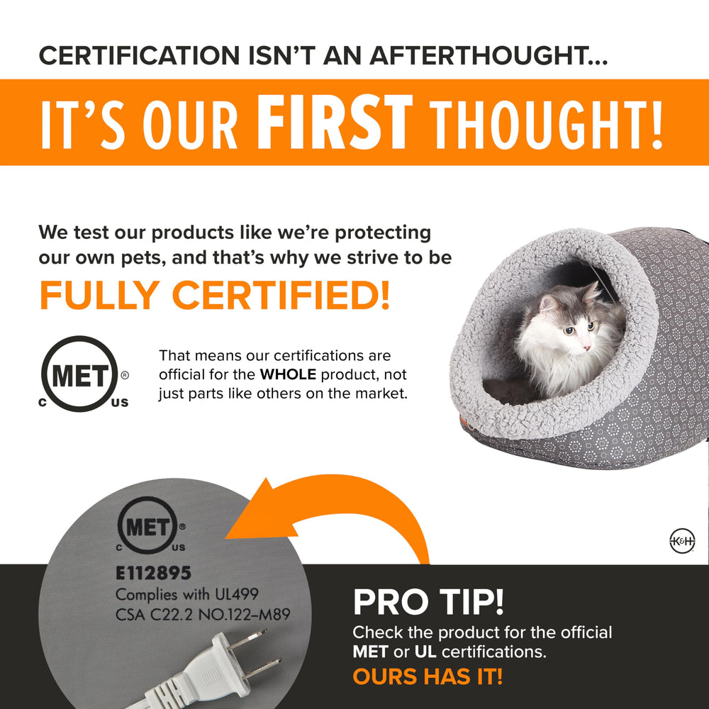 K&H Thermo-Pet Cave juguete colgante para entretenimiento.