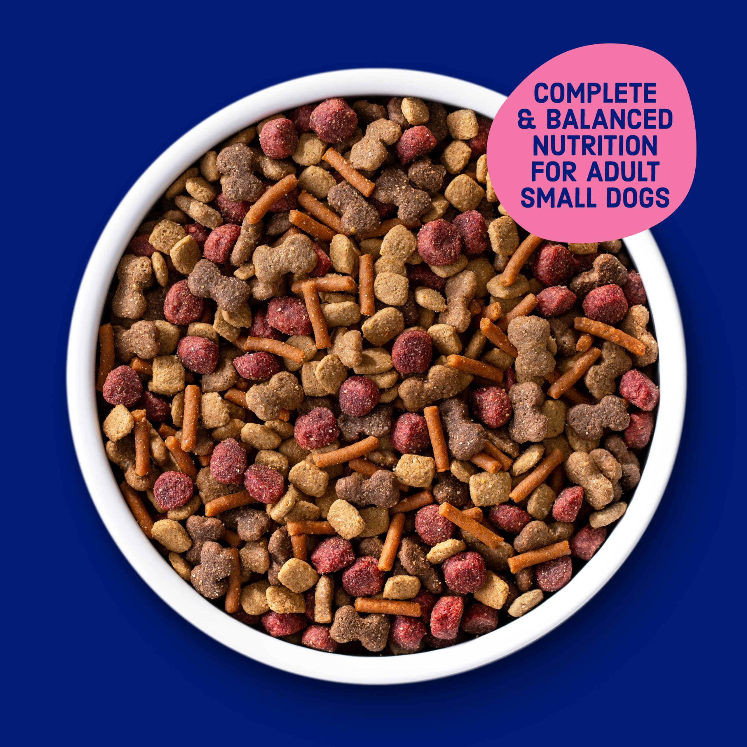 Mini Bits de Kibbles 'n Bits piezas pequeñas para mordidas fáciles