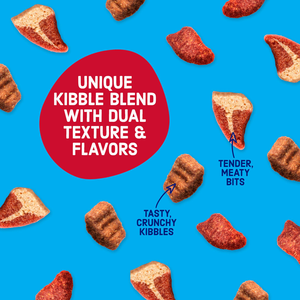Kibbles 'n Bits Triple Steak serving scoop demonstrates portion-ready design.