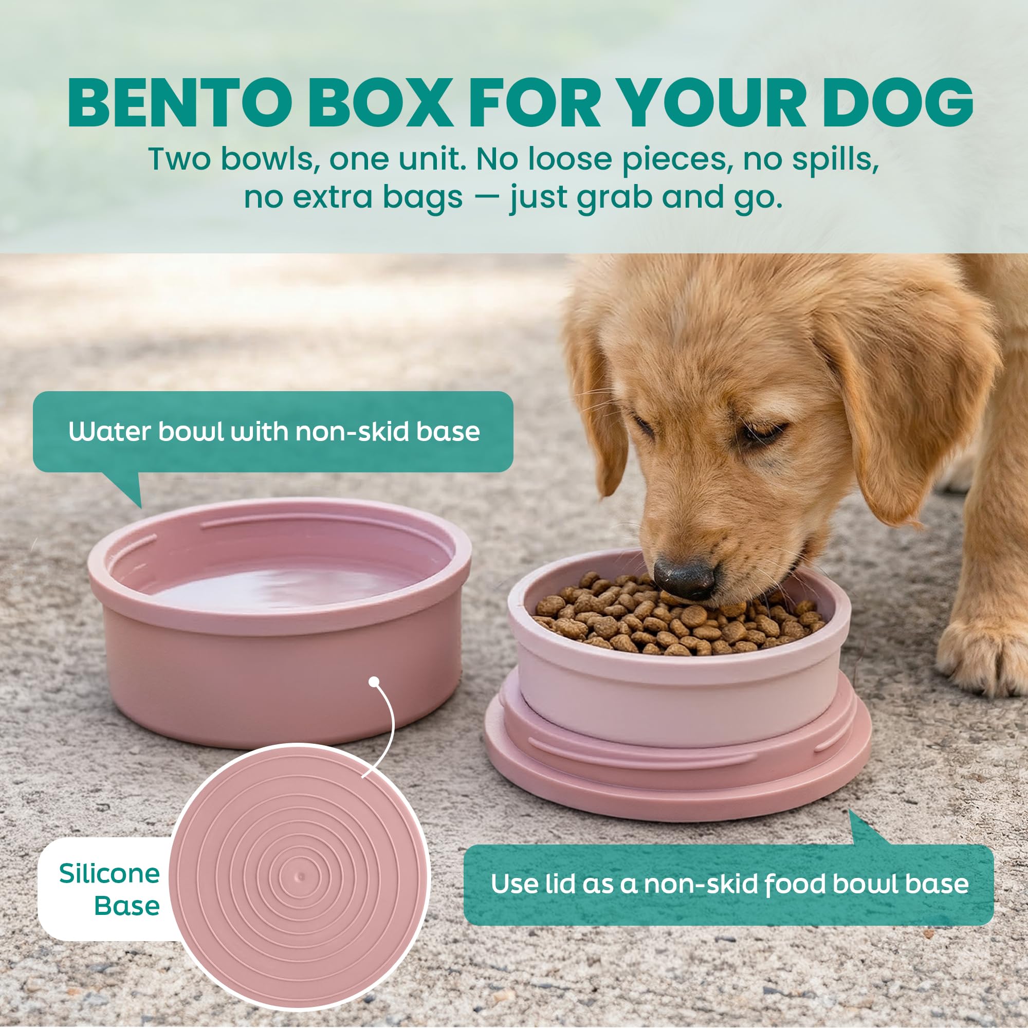 KindTail material sin BPA, cuencos seguros para mascotas.