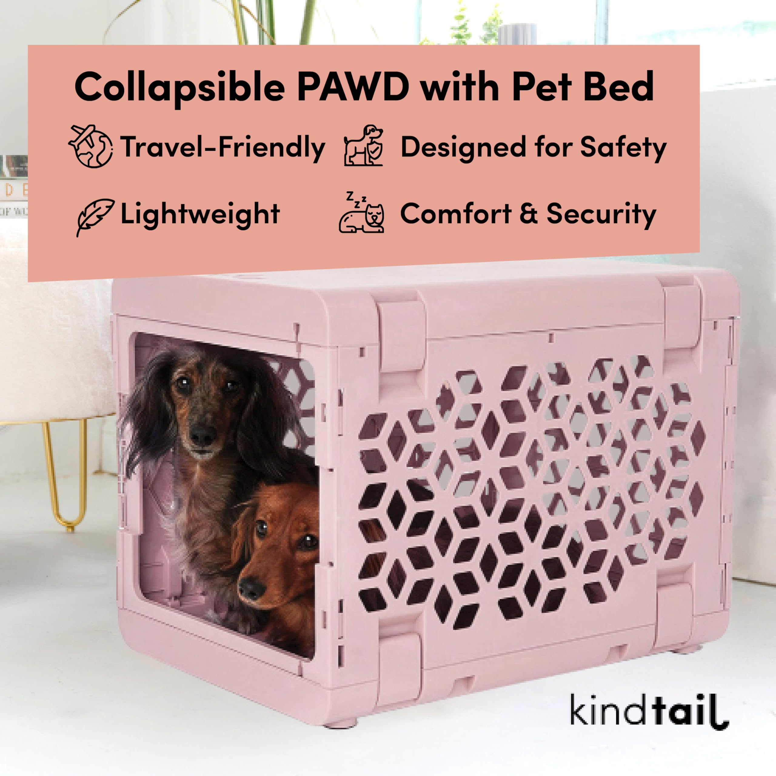 KindTail PAWD diseño moderno que complementa la decoración del hogar.