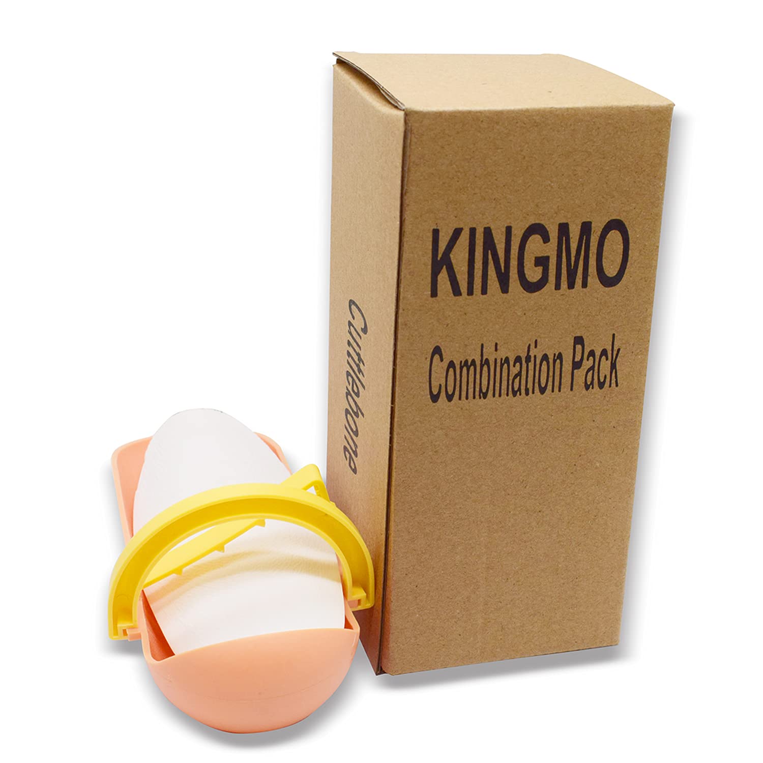 KINGMO uso en jaula, promueve masticación saludable y entretenimiento diario.