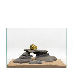 Rocas KINGRUI con formas únicas para acuario, ideales para paisajismo y refugio.