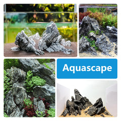 Kingrui piedras Seiryu para acuario, arcos y murallas que enriquecen el paisaje