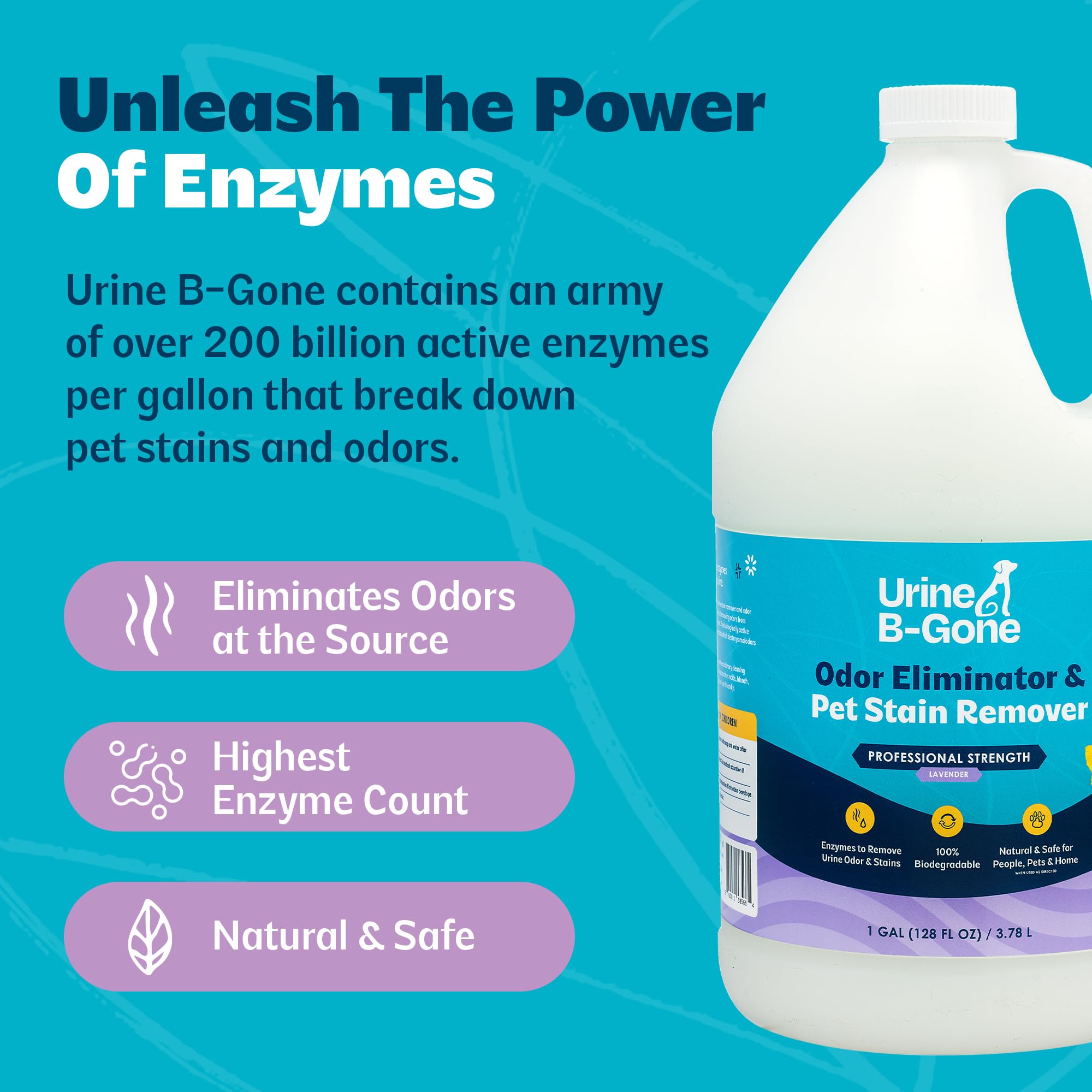 Limpieza profesional para hogar con Urine B-Gone de Kinzua Environmental