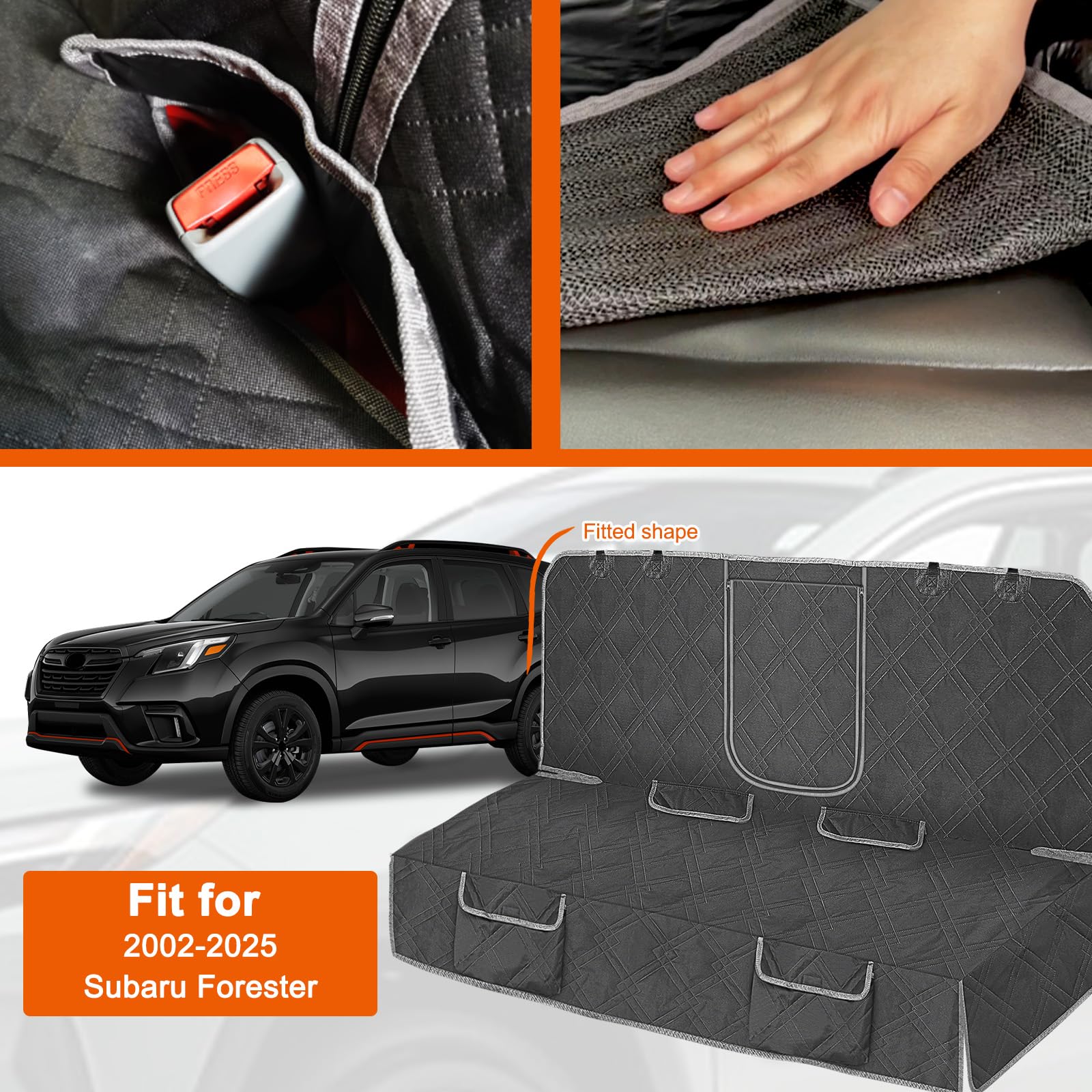 Kistrba funda con bolsillos para perros, mantiene objetos a mano durante el viaje.