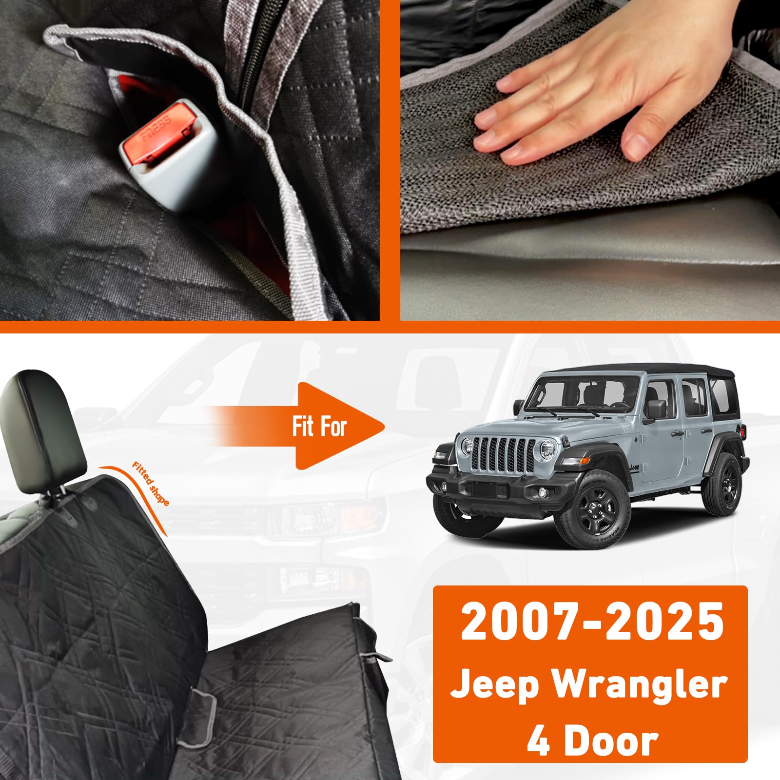 Kistrba tejido impermeable para perros, mantiene el interior seco.
