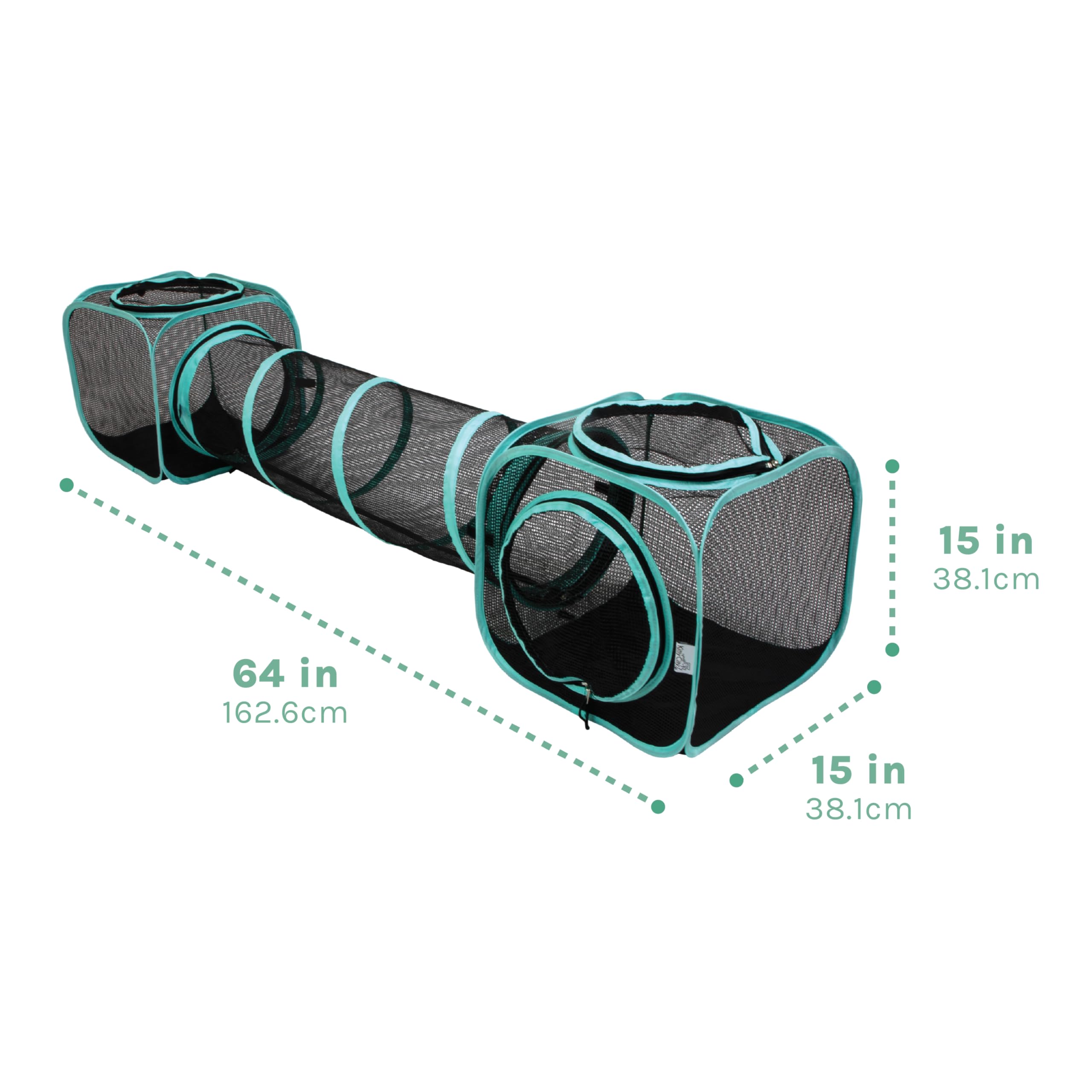 Kitty City Outdoor Catio puertas cierre zip: acceso flexible y seguro para tus gatos