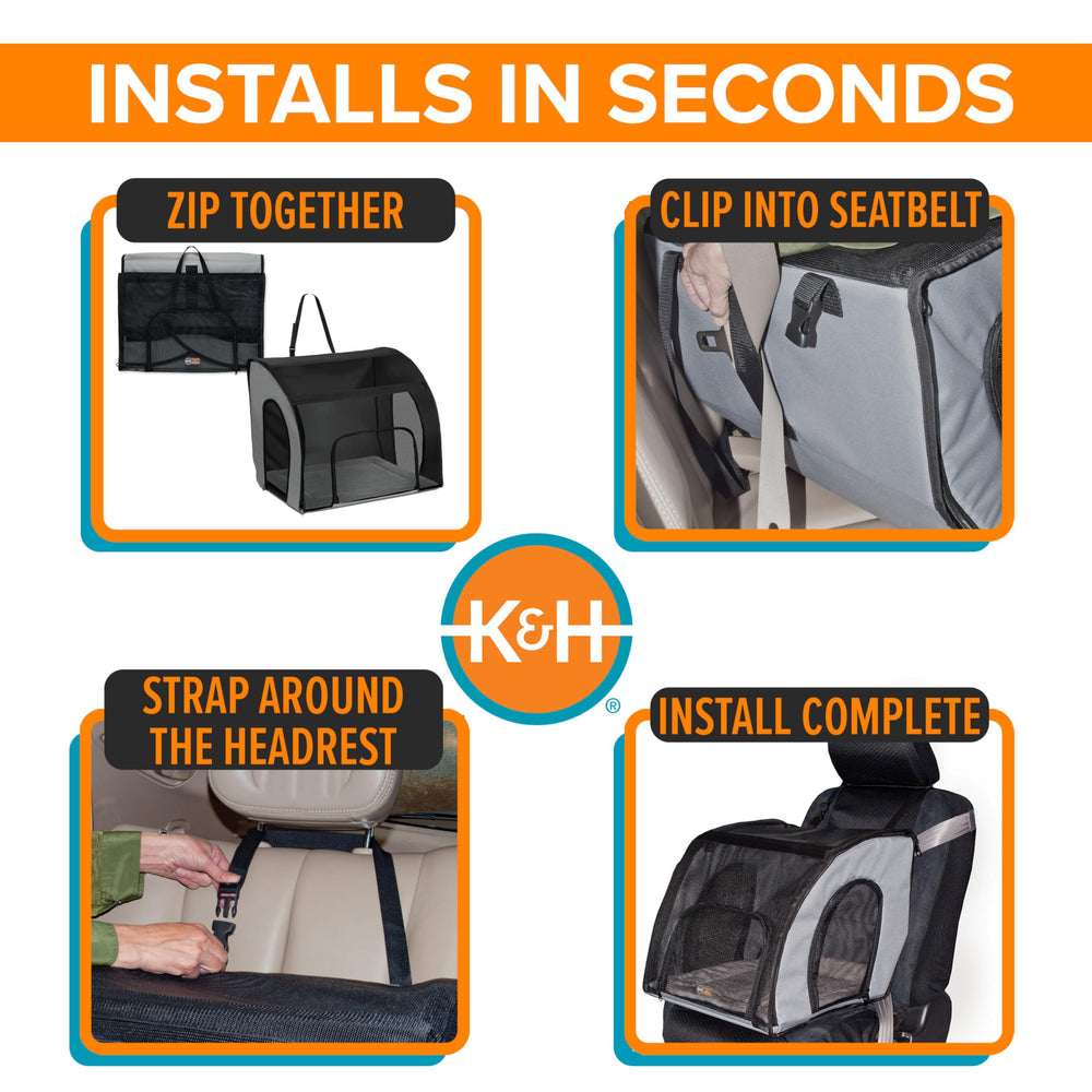 K&amp;H Pet Products: dimensiones grandes para mascotas hasta 40 libras.