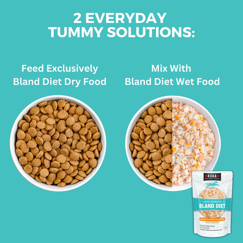 KOHA Bland Diet etiqueta clara, compra sin confusiones.