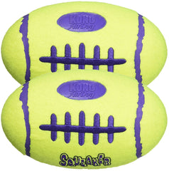 Juguete Kong: balón para perros con chirrido de aire, conjunto de 2