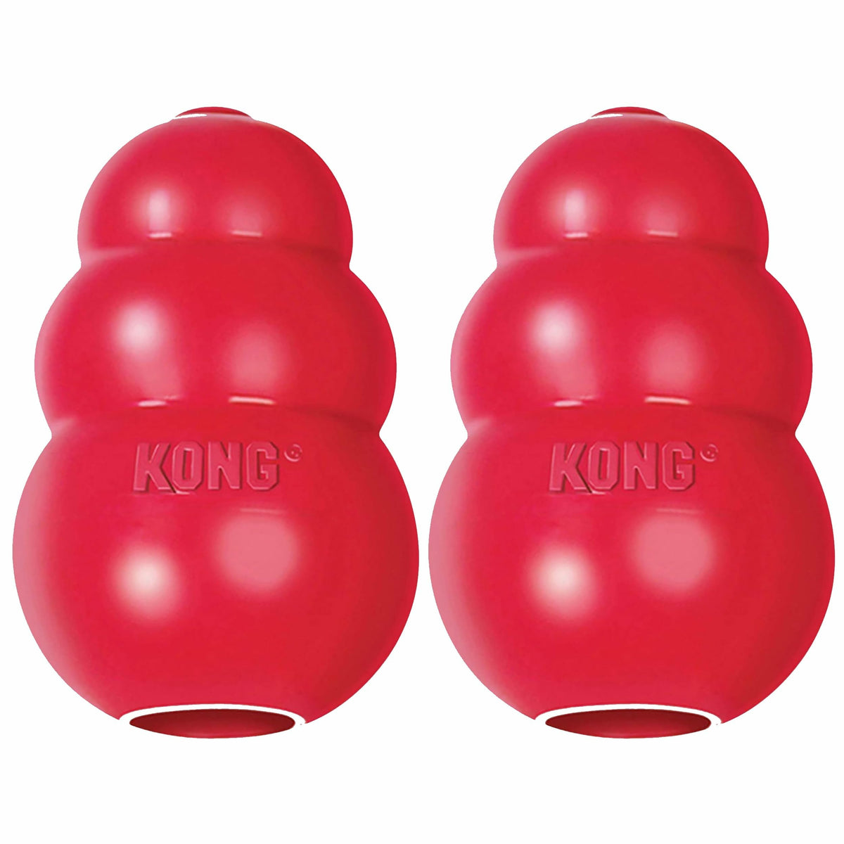 KONG Classic juguete rojo XL con interior relleno para premios