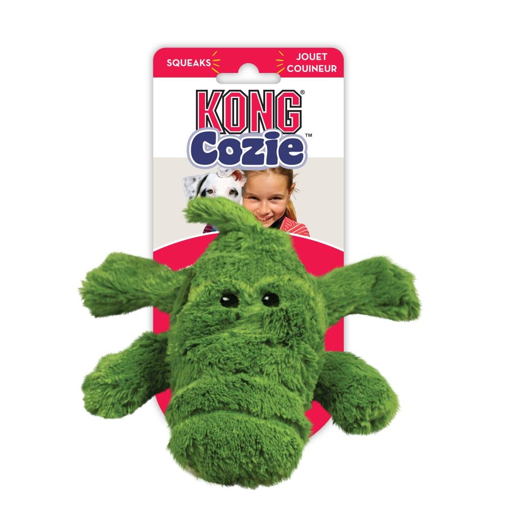 KONG Cozie Cocodrilo Ali, personaje adorable que añade diversión al juego.