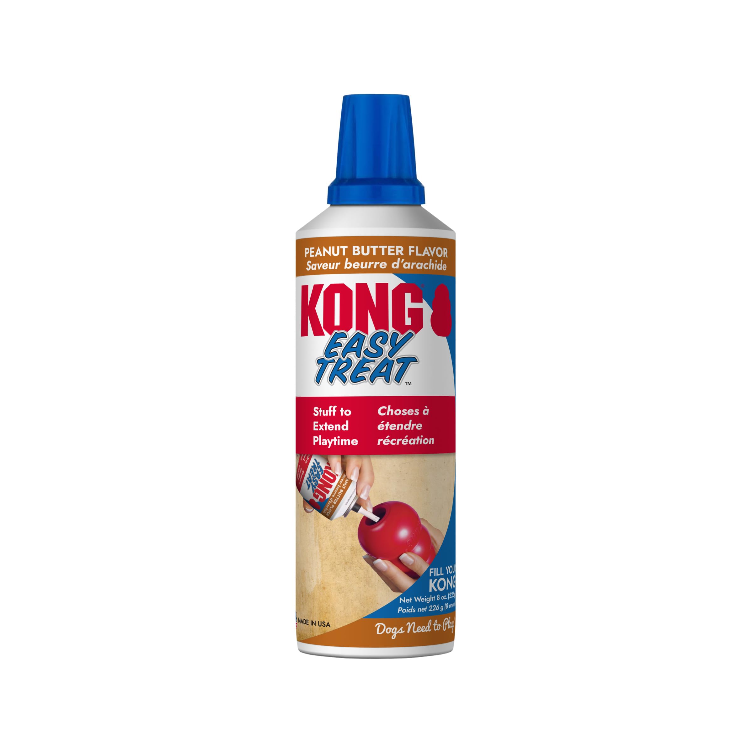 KONG Easy Treat sabores variados para mantener la curiosidad.