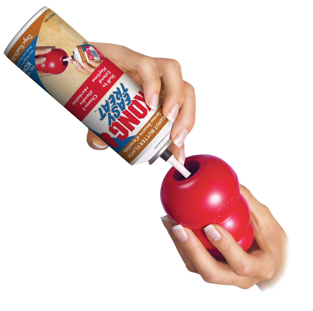 KONG Easy Treat sin refrigeración, opción práctica para casa.