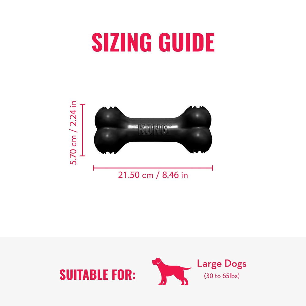 KONG Extreme Goodie Bone: relleno de premios para entrenamiento.