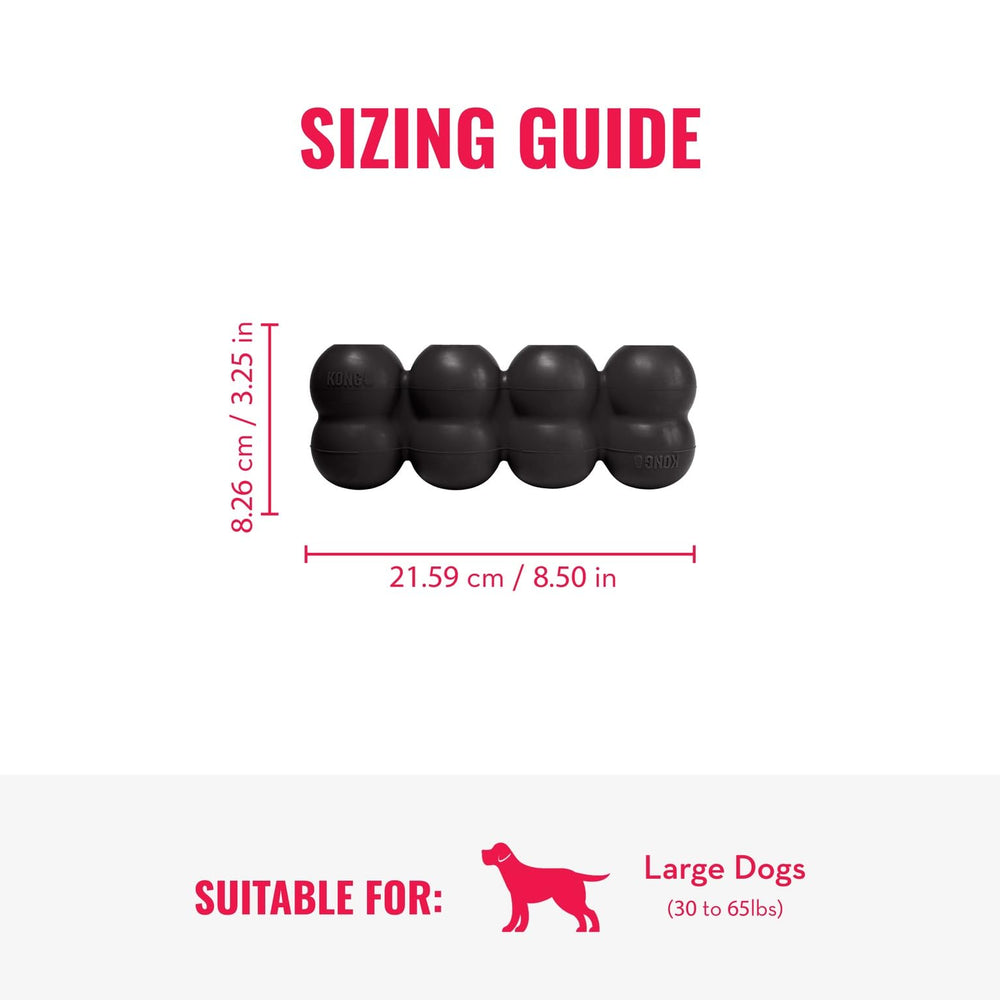 KONG Extreme Goodie Ribbon diseño para perros grandes, resistente y seguro.