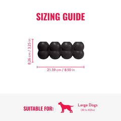 KONG Extreme Goodie Ribbon diseño para perros grandes, resistente y seguro.