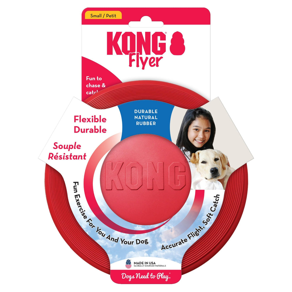 KONG Flyer diseno duradero y confiable para jugar con confianza.