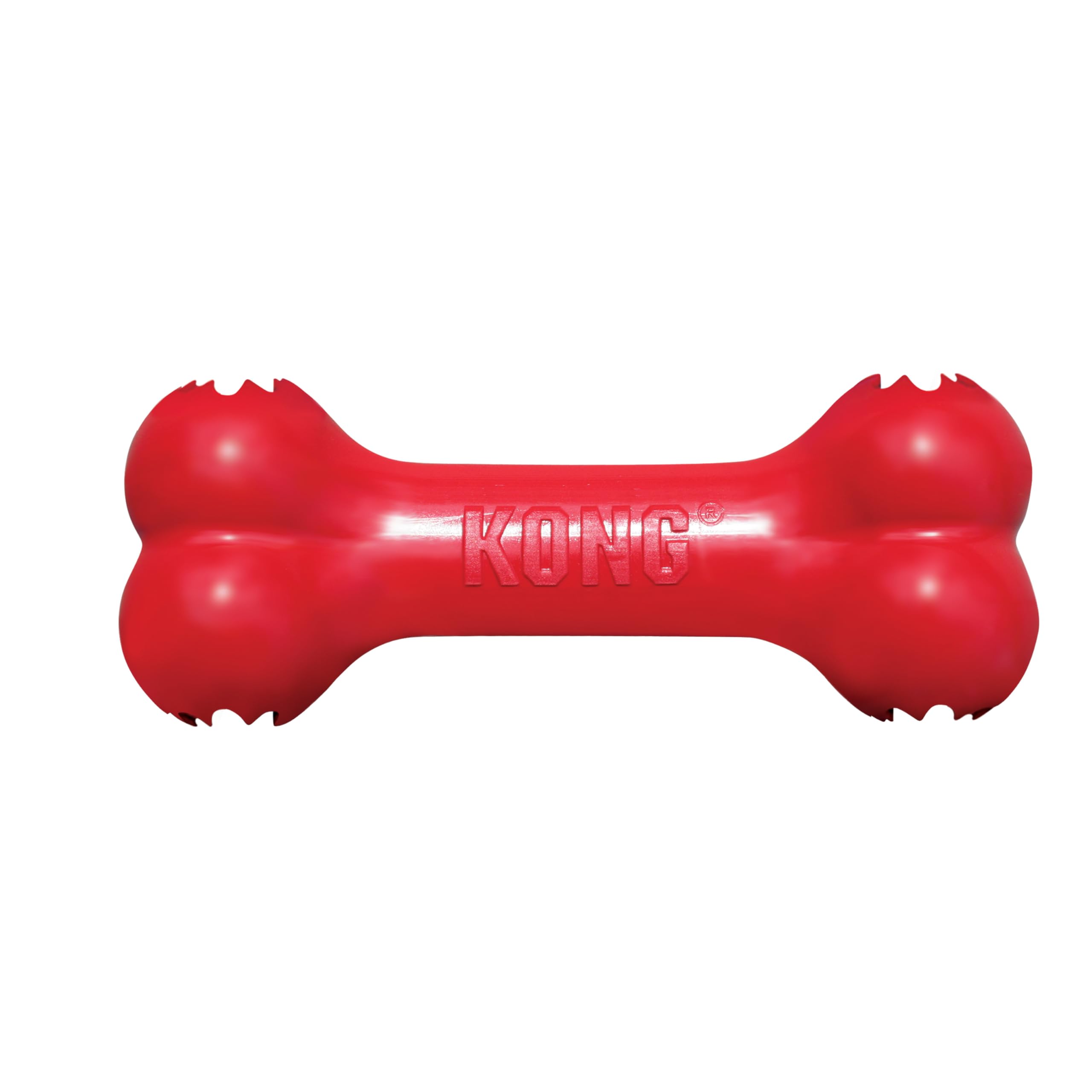 KONG Goodie Bone relleno con Easy Treat para distribución de premios.