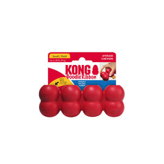 KONG Goodie Ribbon: juguete-hueso que estimula la mente con rellenos.