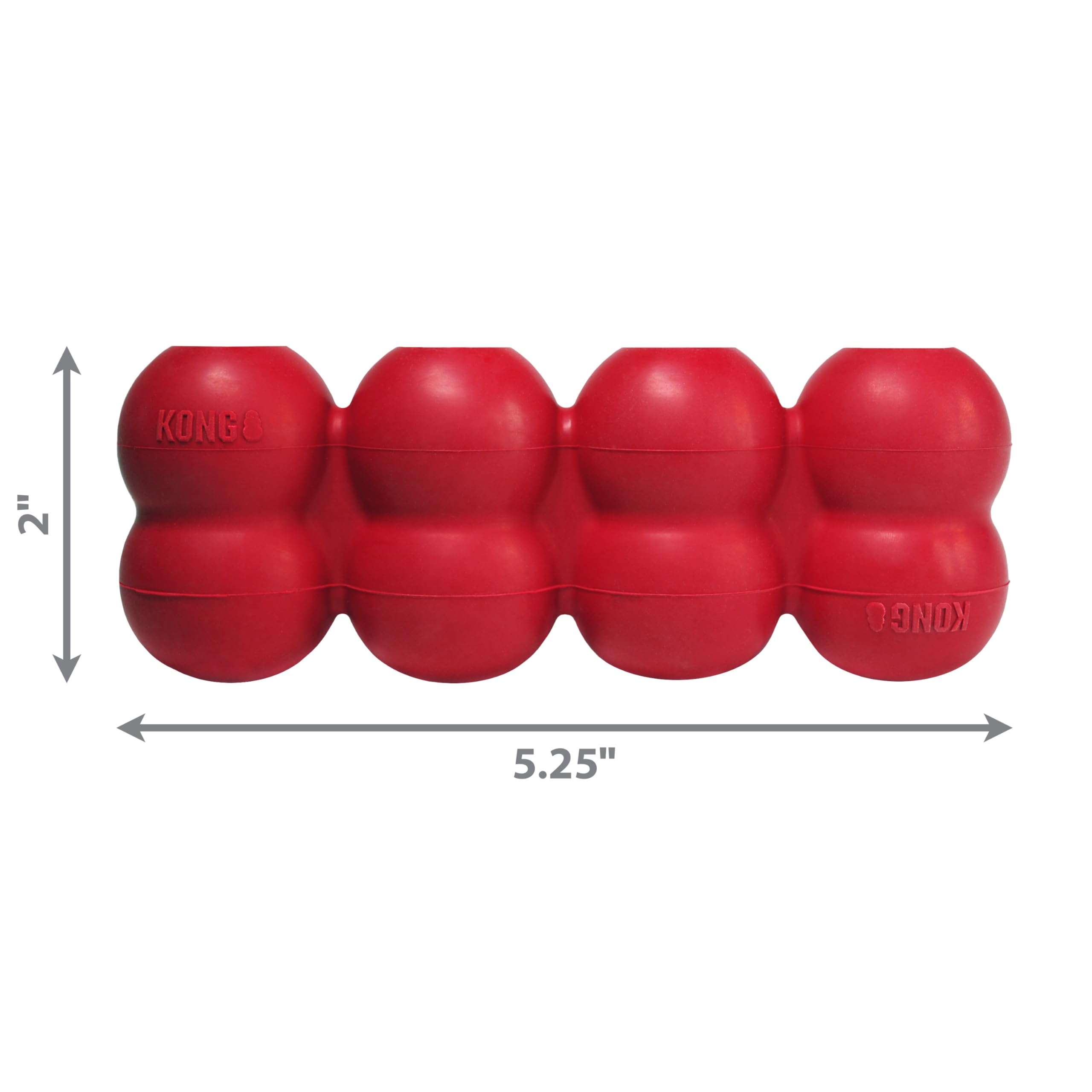 KONG Goodie Ribbon: ideal para perros pequeños con supervisión.