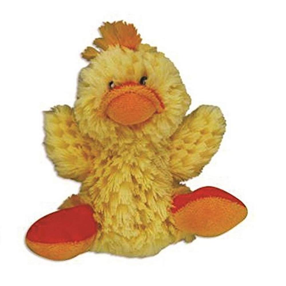KONG Duckie patito amarillo sonido reemplazable para mayor durabilidad y diversión.