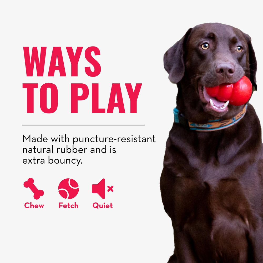 KONG Pelota diseñada para juego seguro, supervisión recomendada.