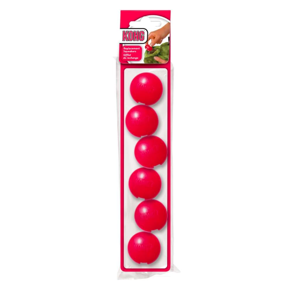 KONG reemplazo de sonajero para juguete de perro pequeño, ideal para recrear sonidos de juego.