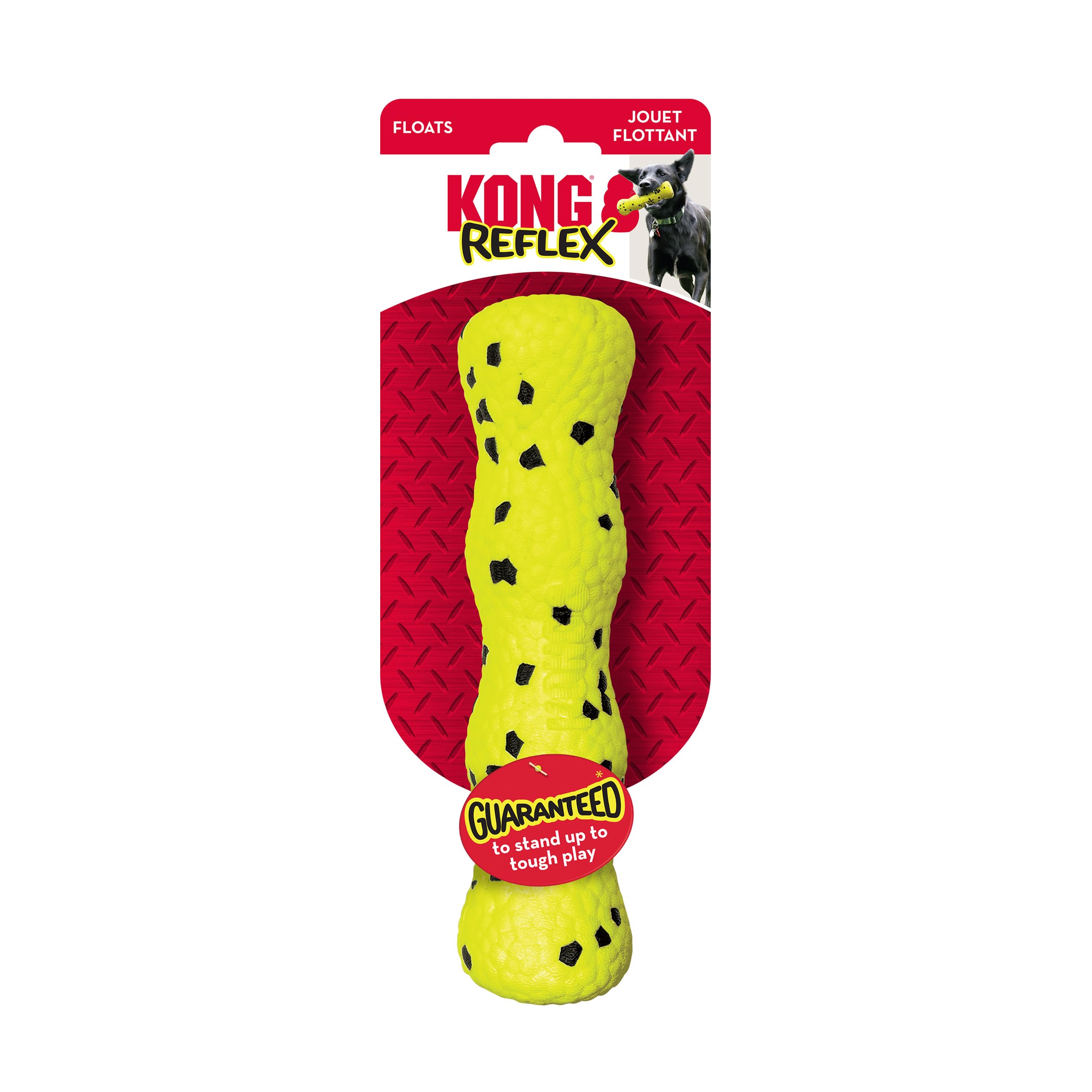 KONG Reflex Stick Md, diversión prolongada para perros activos.