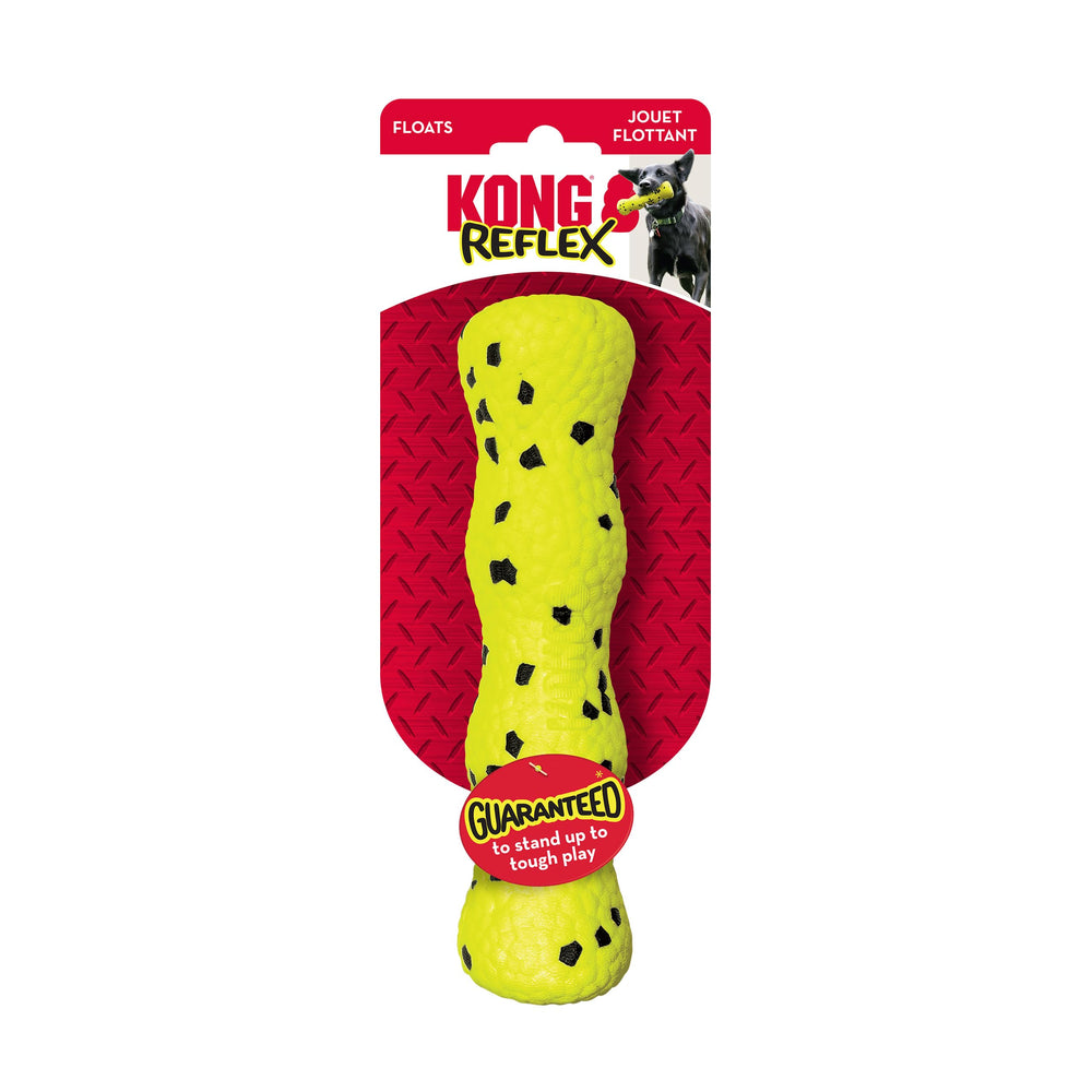 KONG Reflex Stick Md, diversión prolongada para perros activos.