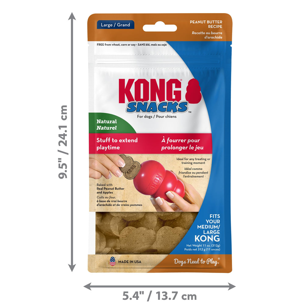 KONG Snacks sabor tocino y queso: sabor sabroso para refuerzo