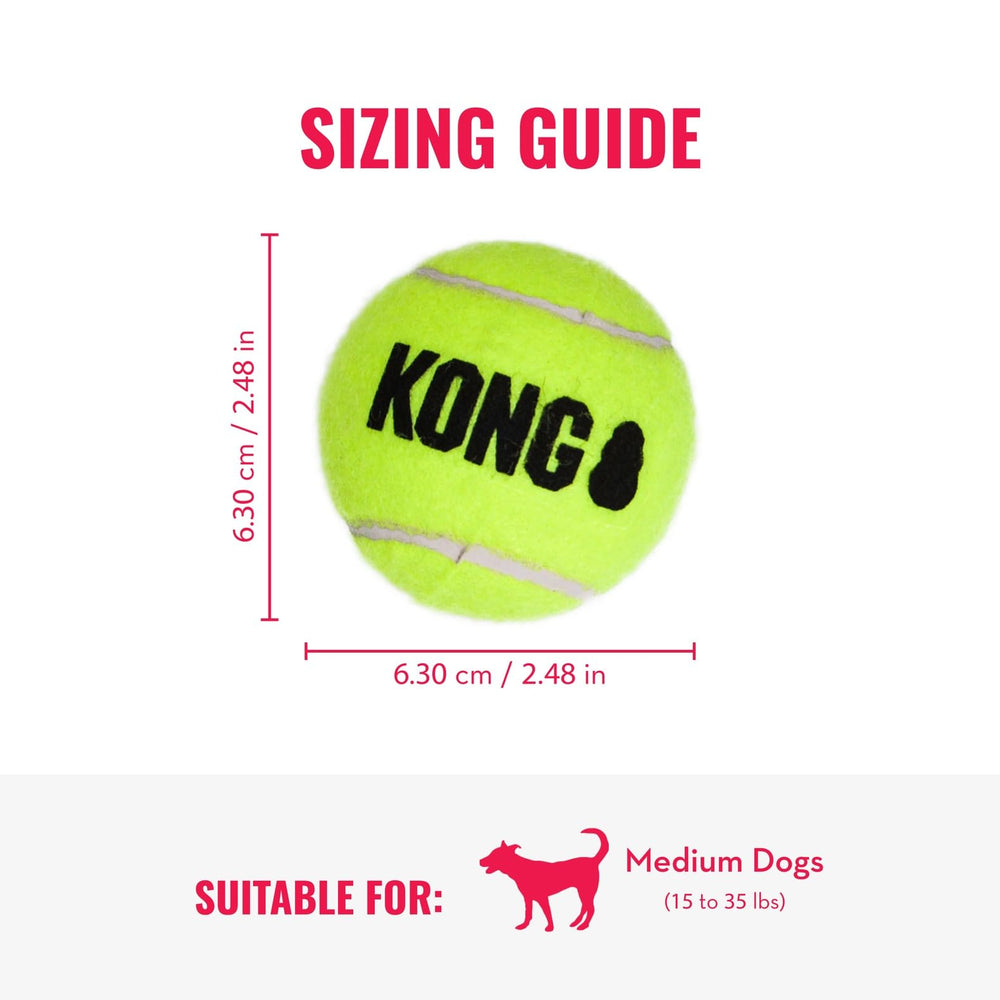 Bolas SqueakAir, material no abrasivo, suave con los dientes durante el juego.