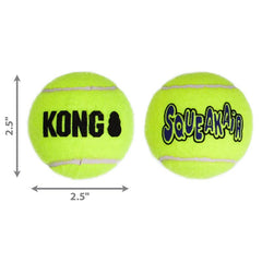 KONG Squeakair material no abrasivo protege dientes durante el juego