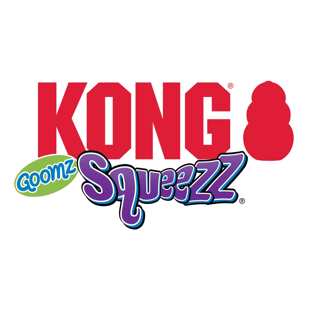 KONG Squeezz Goomz Ball Lg juguete para perro uso diario
