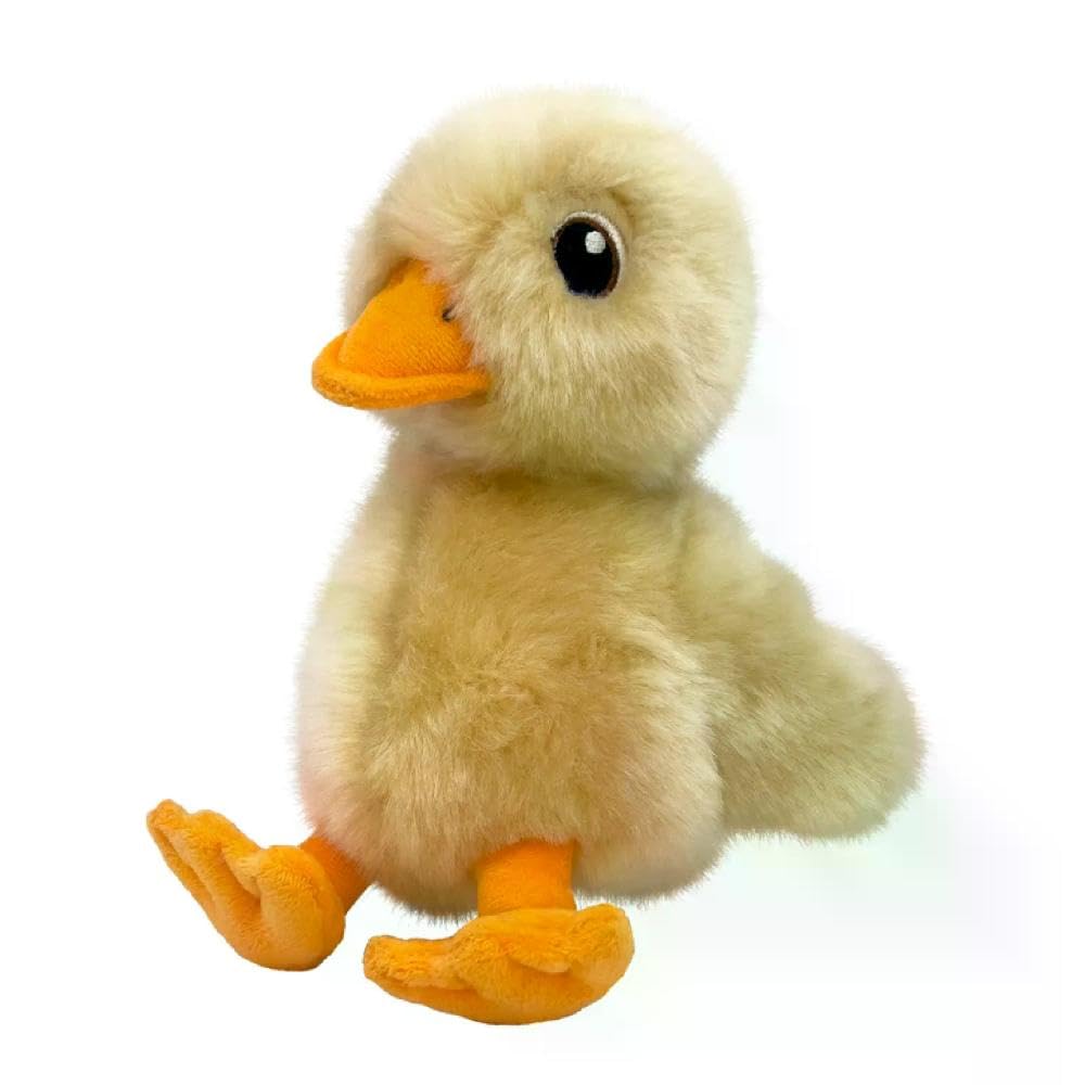 KONG Toughz, juguete-peluche-duradero-pato para perros, ideal para mordidas seguras y juego interactivo.