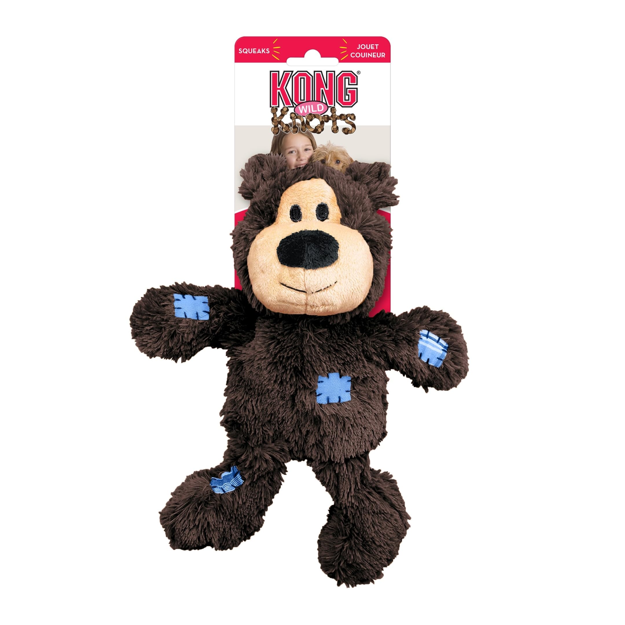 KONG Wild Knots durabilidad reforzada para juego activo